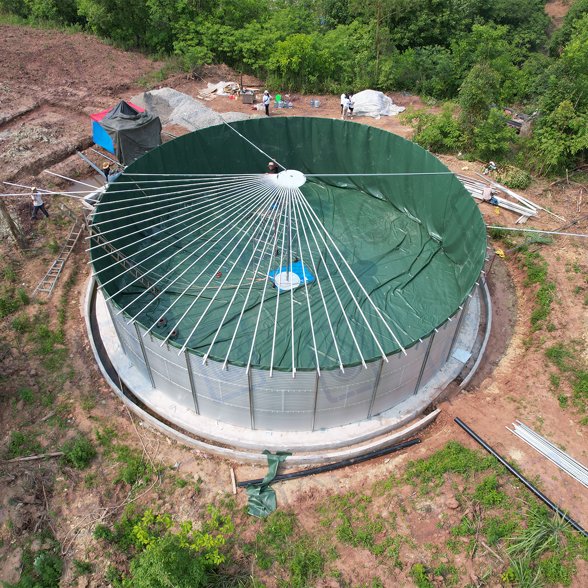 水膜方裝配式蓄水池：開啟未來綠色儲(chǔ)水新篇章