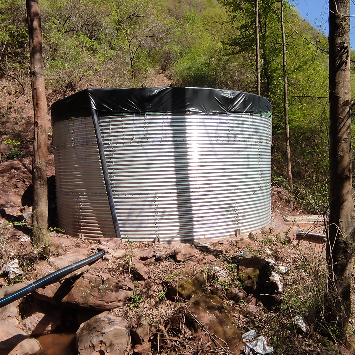 裝配式蓄水池為什么選擇水膜方蓄水池